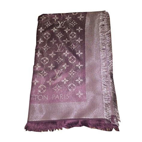 pink and purple louis vuitton scarf|louis vuitton paris scarf.